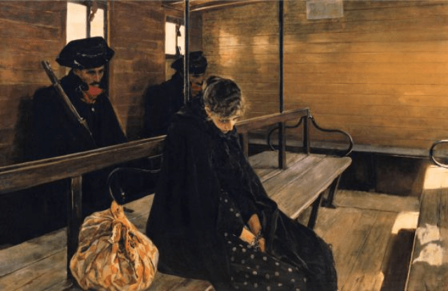 Imagen pintura mujer durmiendo